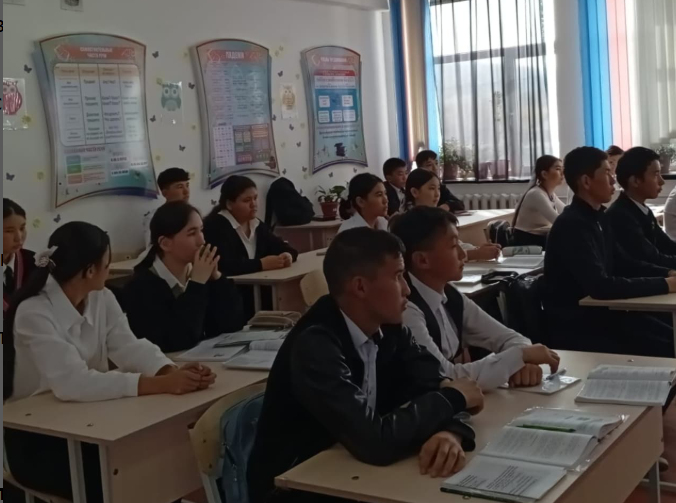 Мектеп оқушыларына есірткінің зияны туралы "Бостандық иллюзиясы" фильмі көрсетілді.